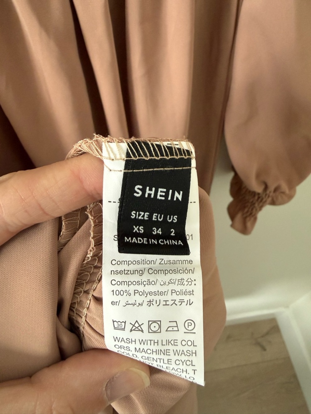 Square Neck Ruffled Maxi Dress (size XS) - Picture 3 of 3
